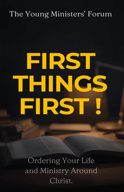 First Things First